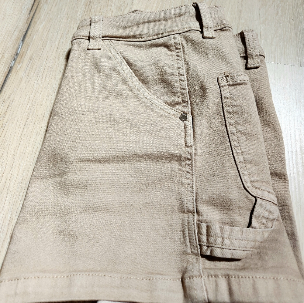 Tan Cargo GUESS Shorts